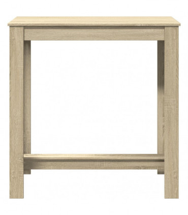 vidaXL Bar Table Sonoma Oak 102x50x103.5 cm Engineered Wood