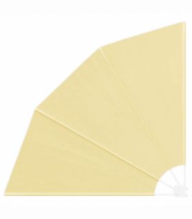 vidaXL Balcony Privacy Screen Sand 160 x 160 cm Fabric