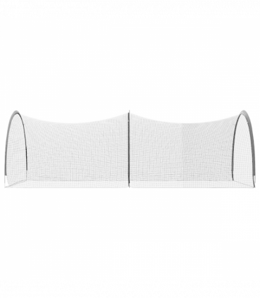 vidaXL Baseball & Softball Black 70 x 35 x 24 cm Polyester