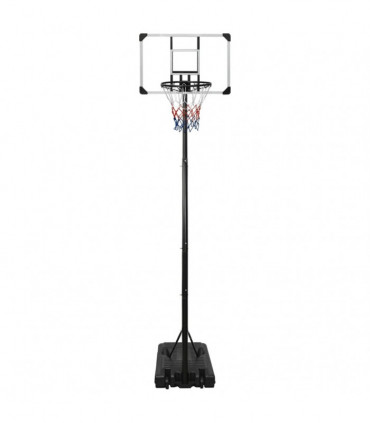 vidaXL Basketball Stand Transparent 280-350 cm Polycarbonate