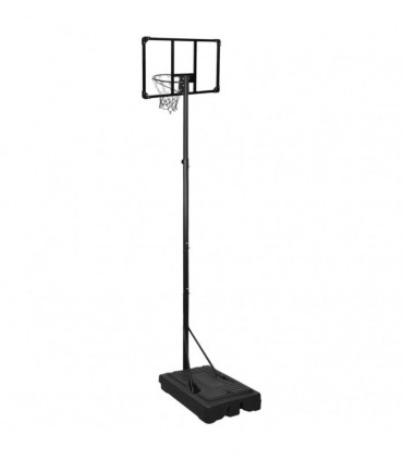 vidaXL Basketball Stand Transparent 280-350 cm Polycarbonate