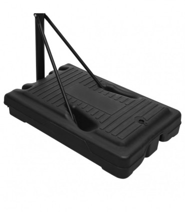 vidaXL Basketball Stand Transparent 280-350 cm Polycarbonate