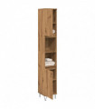 vidaXL Bathroom Cabinet Artisan Oak 30x30x190 cm Engineered Wood