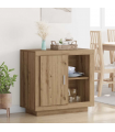 vidaXL Sideboard Artisan oak 40 x 80 x 75 cm Engineered wood