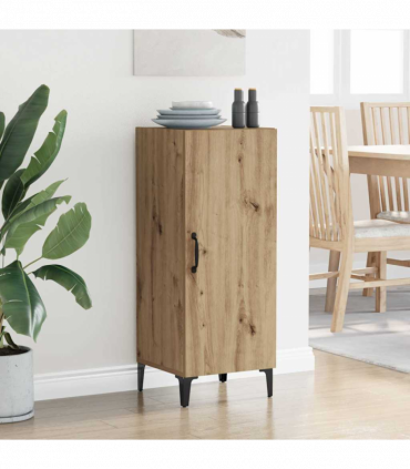 vidaXL Sideboard Artisan oak 34.5 x 34 x 90 cm Engineered wood