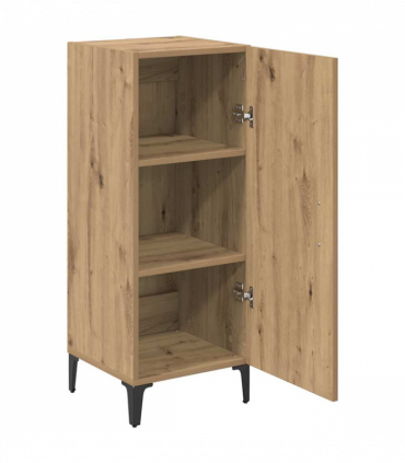 vidaXL Sideboard Artisan oak 34.5 x 34 x 90 cm Engineered wood