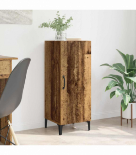 vidaXL Sideboard Old wood 34.5 x 34 x 90 cm Engineered wood