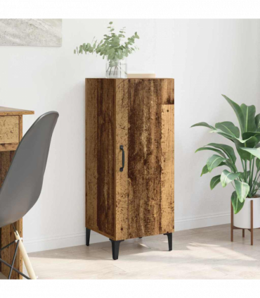 vidaXL Sideboard Old wood 34.5 x 34 x 90 cm Engineered wood