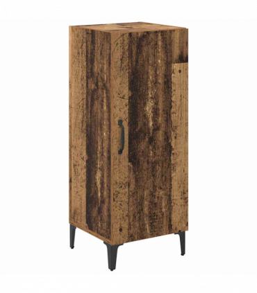 vidaXL Sideboard Old wood 34.5 x 34 x 90 cm Engineered wood