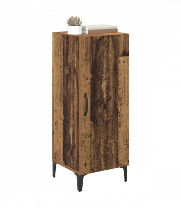 vidaXL Sideboard Old wood 34.5 x 34 x 90 cm Engineered wood