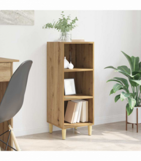 vidaXL Sideboard Artisan oak 32.5 x 34.5 x 90 cm Engineered wood