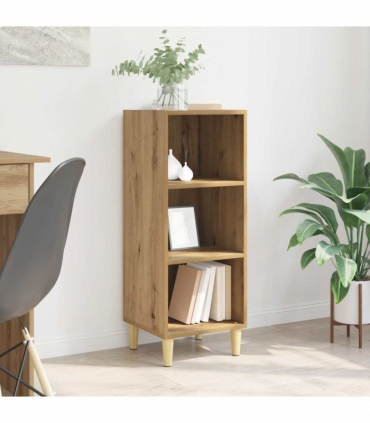 vidaXL Sideboard Artisan oak 32.5 x 34.5 x 90 cm Engineered wood