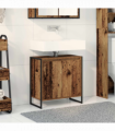 vidaXL Bathroom Cabinet Old Wood 60 x 30 x 60 cm Engineered Wood