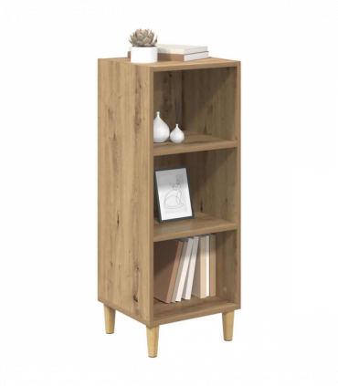 vidaXL Sideboard Artisan oak 32.5 x 34.5 x 90 cm Engineered wood