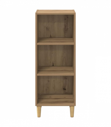 vidaXL Sideboard Artisan oak 32.5 x 34.5 x 90 cm Engineered wood