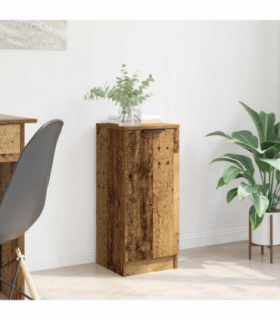 vidaXL Sideboard Old wood 30 x 30 x 70 cm Engineered wood
