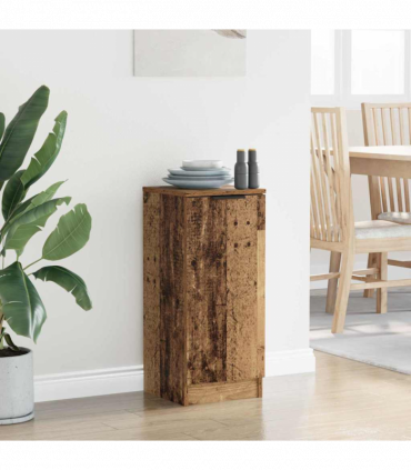 vidaXL Sideboard Old wood 30 x 30 x 70 cm Engineered wood