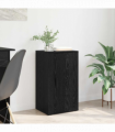 vidaXL Sideboard Black oak 40 x 33 x 70 cm Engineered wood