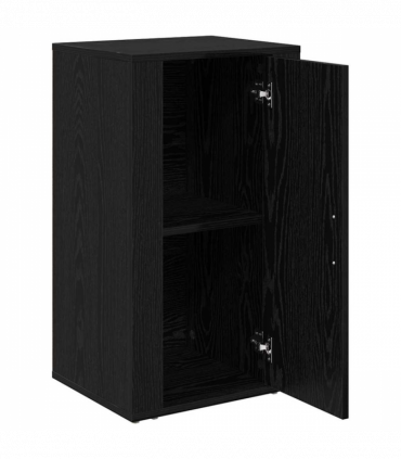 vidaXL Sideboard Black oak 40 x 33 x 70 cm Engineered wood