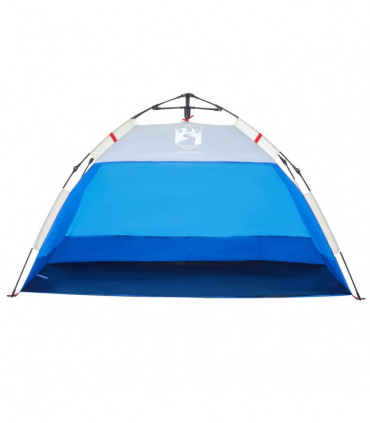 vidaXL Beach Tent 2-Person Azure Blue Quick Release Waterproof