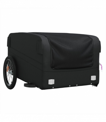 vidaXL Bike Trailer Black 45 kg Iron