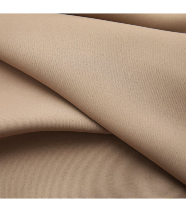 vidaXL Blackout Curtain with Hooks Taupe 290x245 cm