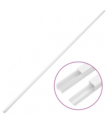 vidaXL Cable Trunking 30x20 mm 10 m PVC