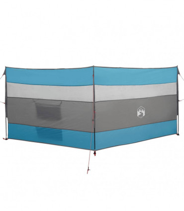vidaXL Camping Windbreak Blue 340x130 cm Waterproof