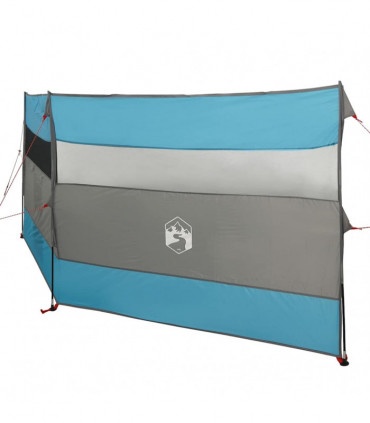 vidaXL Camping Windbreak Blue 340x130 cm Waterproof