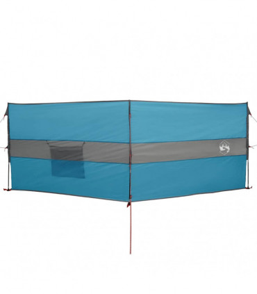 vidaXL Camping Windbreak Blue 344x120 cm Waterproof