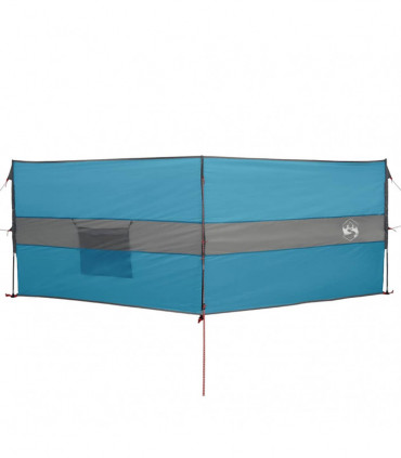 vidaXL Camping Windbreak Blue 344x120 cm Waterproof