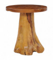 vidaXL Coffee Table 40x40 cm Solid Teak Wood