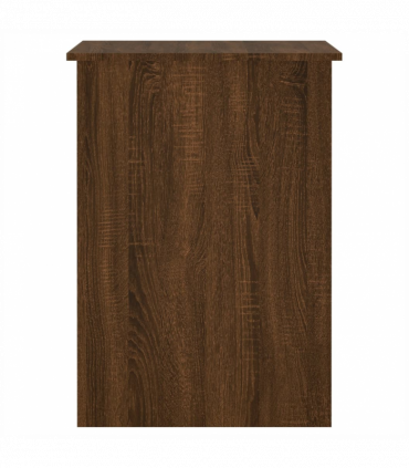 Desk Brown Oak 100x55x75 cm Engineered Wood