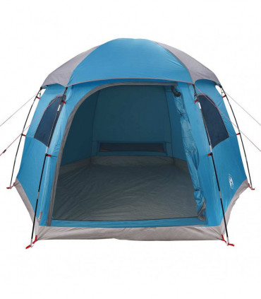vidaXL Family Tent Igloo 6-Person Blue Waterproof