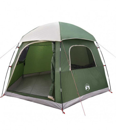 vidaXL Family Tent Igloo 6-Person Green Waterproof