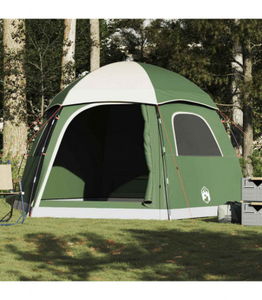 vidaXL Family Tent Igloo 6-Person Green Waterproof