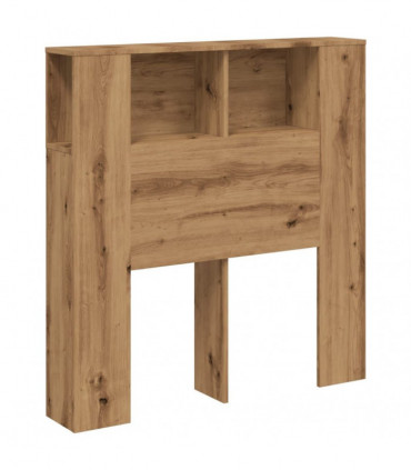 vidaXL Headboard Cabinet Artisan Oak 100x19x104.5 cm Engineered Wood