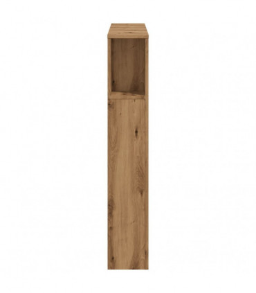 vidaXL Headboard Cabinet Artisan Oak 100x19x104.5 cm Engineered Wood