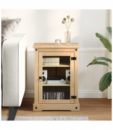 vidaXL HiFi Cabinet Corona 60x50x82 cm Solid Wood Pine