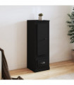 vidaXL Highboard Black 36x35.5x103.5 cm Engineered Wood