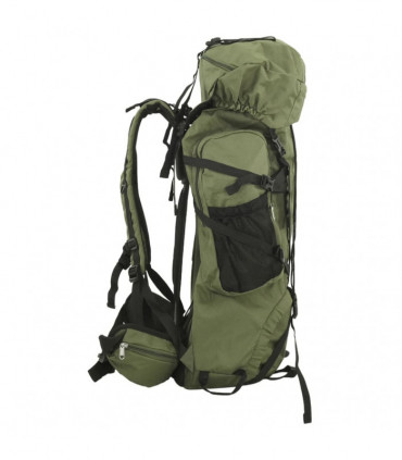 vidaXL Hiking Backpack Army Green 100 L Oxford Fabric