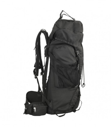 vidaXL Hiking Backpack Black 100 L Oxford Fabric