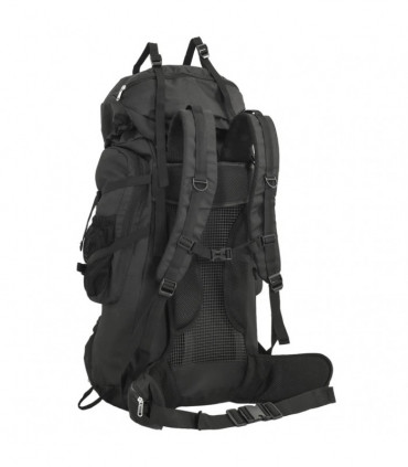 vidaXL Hiking Backpack Black 100 L Oxford Fabric
