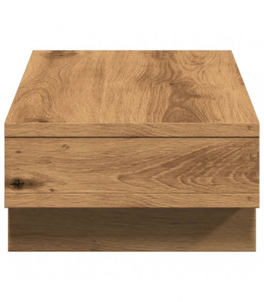 vidaXL Monitor Stand Artisian Oak 50x27x15 cm Engineered Wood