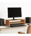vidaXL Monitor Stand Artisian Oak 54x22x15 cm Engineered Wood