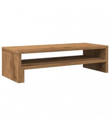 vidaXL Monitor Stand Artisian Oak 54x22x15 cm Engineered Wood