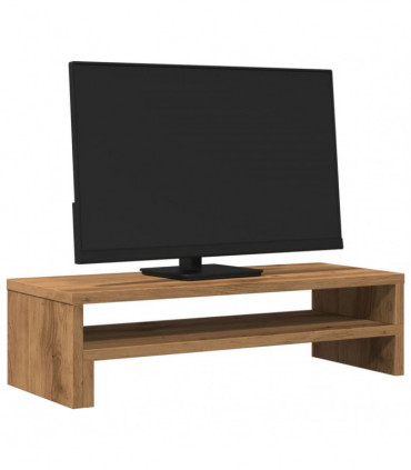 vidaXL Monitor Stand Artisian Oak 54x22x15 cm Engineered Wood