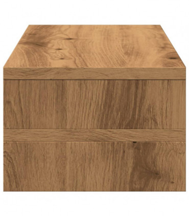 vidaXL Monitor Stand Artisian Oak 54x22x15 cm Engineered Wood