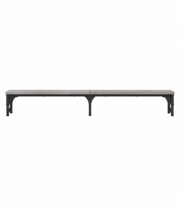 vidaXL Monitor Stand Grey Sonoma 105x23x15.5 cm Engineered Wood