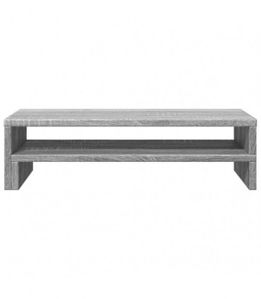 vidaXL Monitor Stand Grey Sonoma 54x22x15 cm Engineered Wood